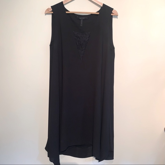 BCBG MaxAzria Black A-line Lace Dress - Picture 2 of 4